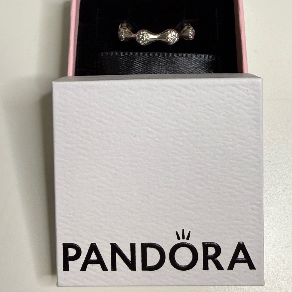 PANDORA Modern LovePods Ring